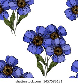 Vector tropical leave wallpaper. Modern abstract floral illustration on light backdrop. Flower seamless pattern. 