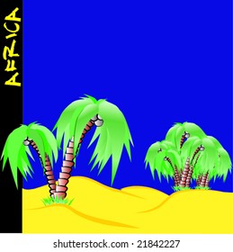 vector tropical palm