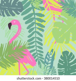 Vector tropical pattern
