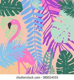 Vector tropical pattern
