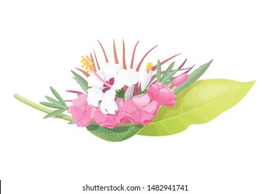 vector tropical pattern clip art