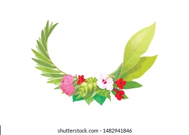 vector tropical pattern clip art