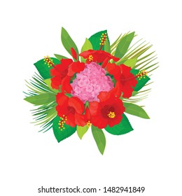 vector tropical pattern clip art