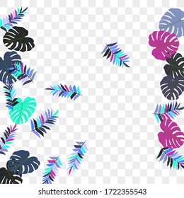 Vector tropical pattern from colorful foliage. Festive decoration. Beautiful spring garden. Summer garden. Summer tropical leaf. Natural spring style.