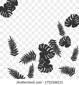 Vector tropical pattern from colorful foliage. Festive decoration. Beautiful spring garden. Summer garden. Summer tropical leaf. Natural spring style.