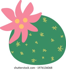 Vector Tropical summer hand draw leaves