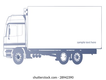 vector truck