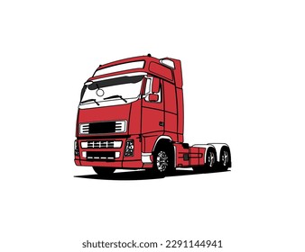vector truck fashion star hand drawings