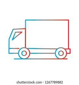 Vector truck icon