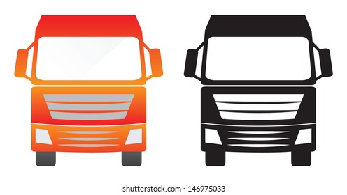 Vector truck icon