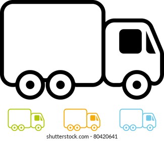 Vector truck icon