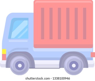 Vector truck illustration design element