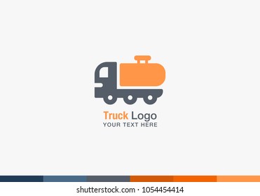 vector truck logo
