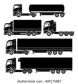 Vector truck set