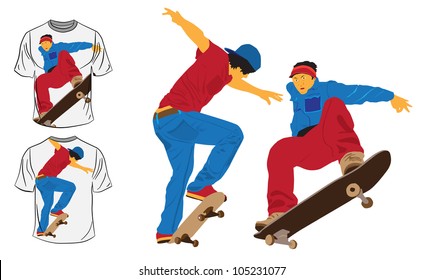 Vector. T-shirt design