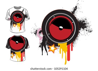 Vector. T-shirt design