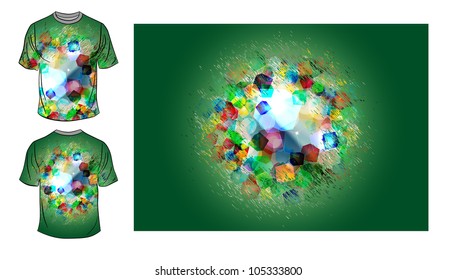 Vector. T-shirt design