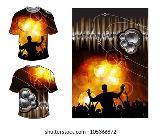 Vector. T-shirt design