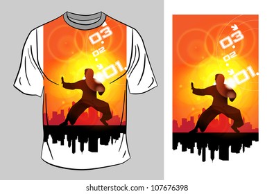 Vector. T-shirt design