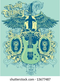 Vector T-shirt design