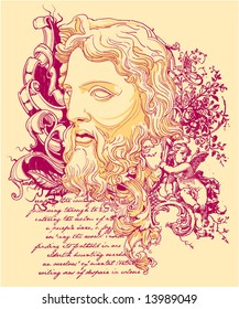 Vector T-shirt design