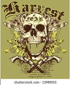 Vector T-shirt design