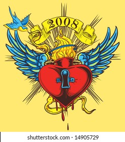Vector T-shirt design
