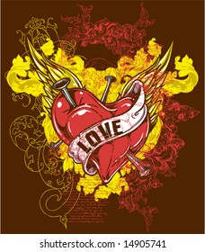 Vector T-shirt design