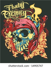 Vector T-shirt design