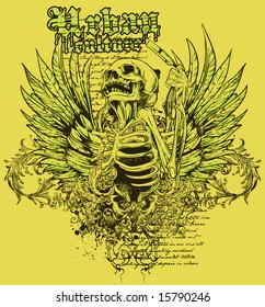 Vector T-shirt design