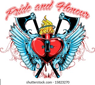 Vector T-shirt design