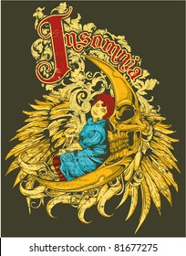 Vector T-shirt design