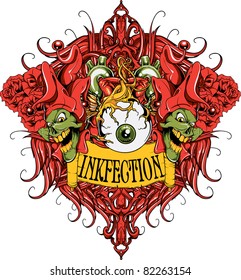 Vector t-shirt design
