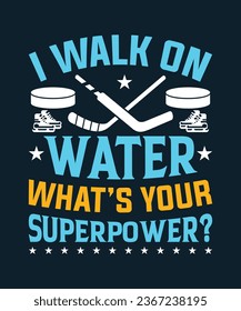 Vector T-shirt Design , hockey t-shirt deisgn