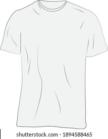 Vektor T-Shirt Design mit Linienstil. Geeignet für T-Shirt Design Konzepte.