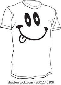 Vector T-shirt design for people