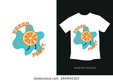 Vektorgrafik T-Shirt Design für die Saison