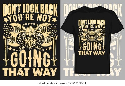 Vector T-shirt Design With Skull