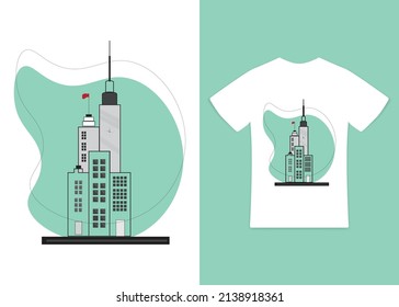 Vector T-shirt Design Template, Free vector, free t-shirt,  apparel trendy design, Vector illustration, t-shirts, shirts, hoodies, undershirts