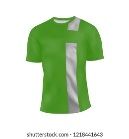 Vector T-shirt on a white background.T-shirt logo.Stretch T-shirt in vector.
