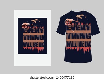 vector t-shirt or poster design with illustraion of skeleton professor.