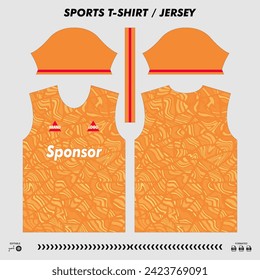 Diseño deportivo de camisetas vectoras, jersey de sublimación, corte de burla