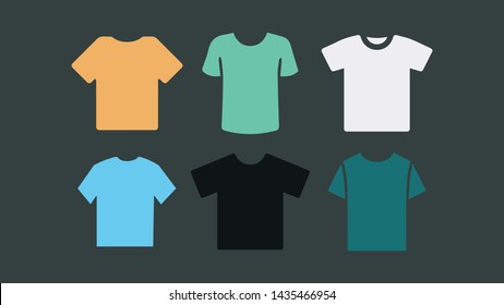 vector T-shirts design elements illustration, art and creativity