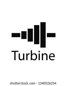 Vector Turbine Logo Design Template Icon