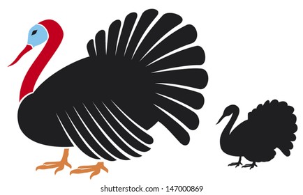 vector turkey 