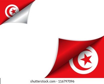 Vector - Turkey Country Flag Turning Page