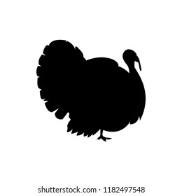 vector turkey silhouette 