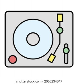 Diseño del icono de contorno relleno con tornillería del vector
