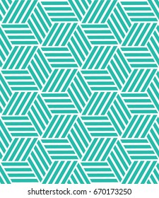 Vector turquoise pattern. Geometric background
