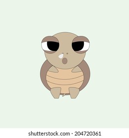 vector turtle cartoon